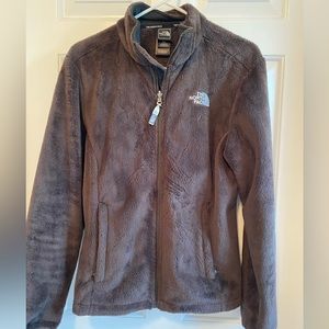 Northface Fleece Osito Jacket BROWN Size Medium